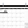 AT-A-GLANCE 2025 Desk Calendar, Monthly, Desk Pad, 17-3/4" x 11",