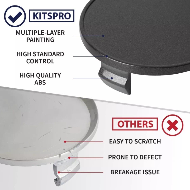 Kitspro 4 Tapas Centro Rin Mercedez Benz 2.9 74mm