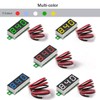 Greluma Pack of 5 0.28 Inch Mini Digital DC Voltmeter,
