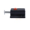 Durlo 4 pcs Black Plastic Door Latch with Push Button