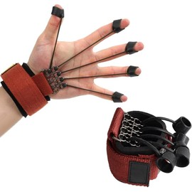 Extensor de dedo y mano con banda de resistencia para aumentar la flexibilidad de los dedos y el entrenamiento