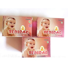Curatio Tedibar Soap, 75 g - Pack of 3