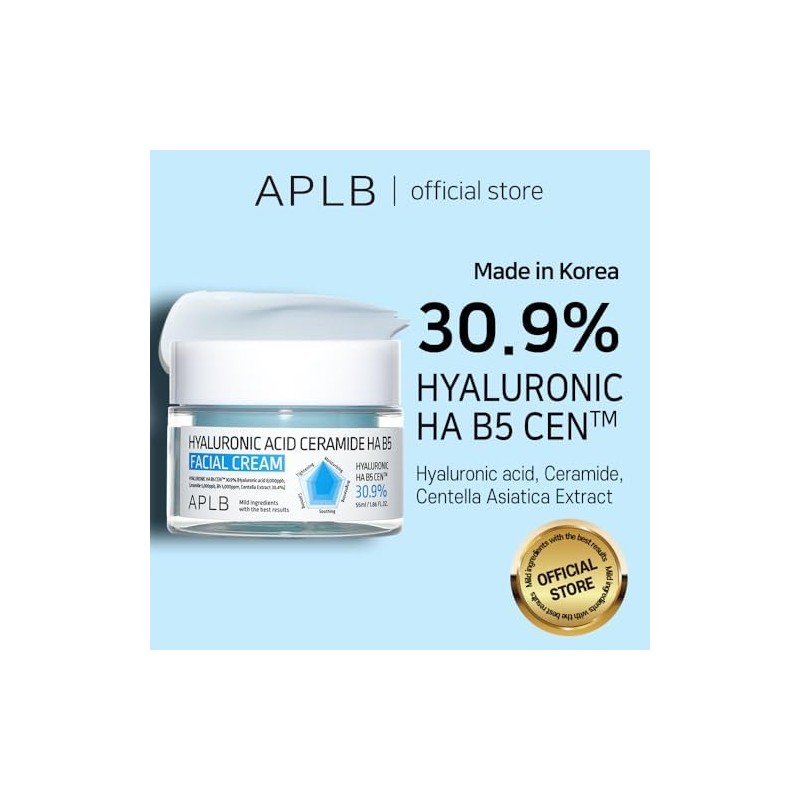 APLB- Crema facial con ácido hialurónico y ceramida HA B5