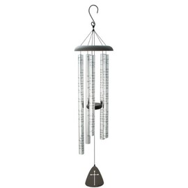 Carson Home Accents Sonnet Wind Chime, 44-Inch, Footprints in the Sand