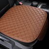YUNZLAN Universal Leather Car Seat Cover/Protector, Front/Rear car Cushion Car