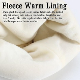 iNszkoos Kids Winter knitted Hats Earflap Hood Scarf Set Unisex Windproof Thick Cozy Fleece Lining Beanie Caps with Neck Warmer Crochet Hat Set Skiing Cycling Snowboard Cap for 2-6Y Boys Girls Toddler