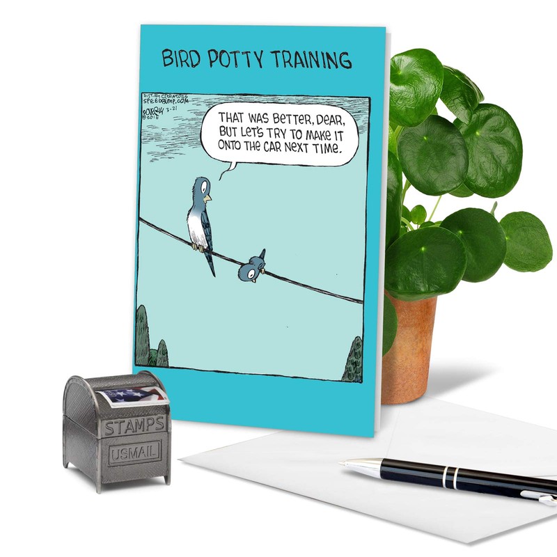 NobleWorks - Happy Mother's Day Card Funny - Cartoon Humor,