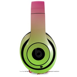 Skin Decal Wrap Compatible with Beats Studio 2 and 3 Wired and Wirelesss Smooth Fades Neon Green Hot Pink Skin Only Headphones NOT Included