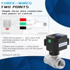 3/4" Motorized Ball Valve with Function - 9-24V DC Electric