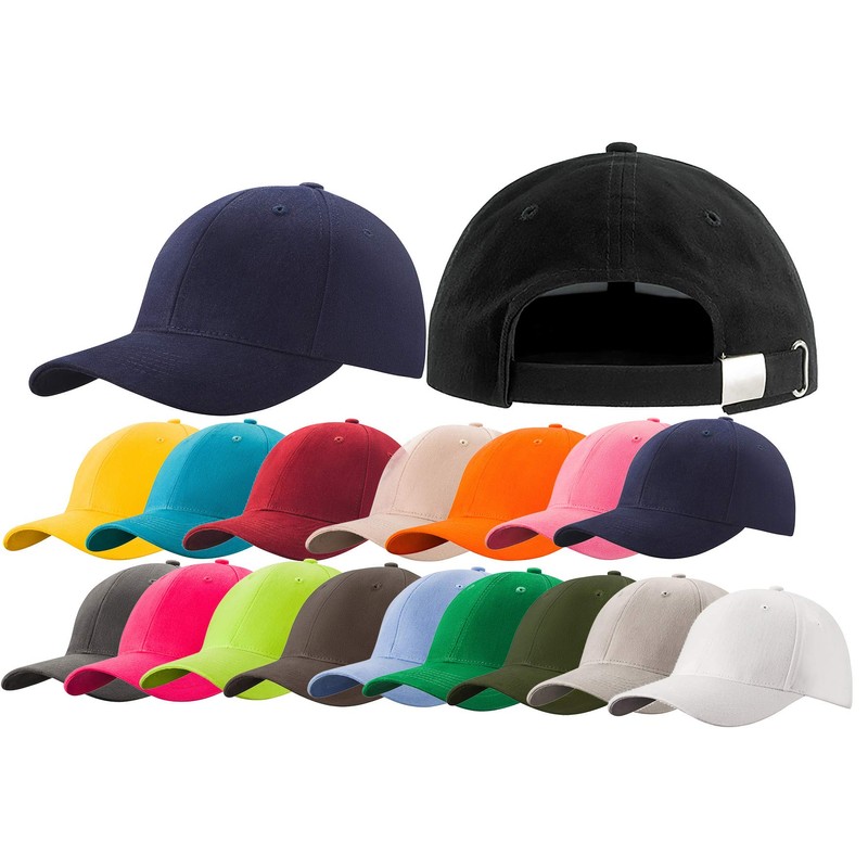 4sold Baseball Cap Unisex Cotton Baseball Caps Pure Colour Baseboard