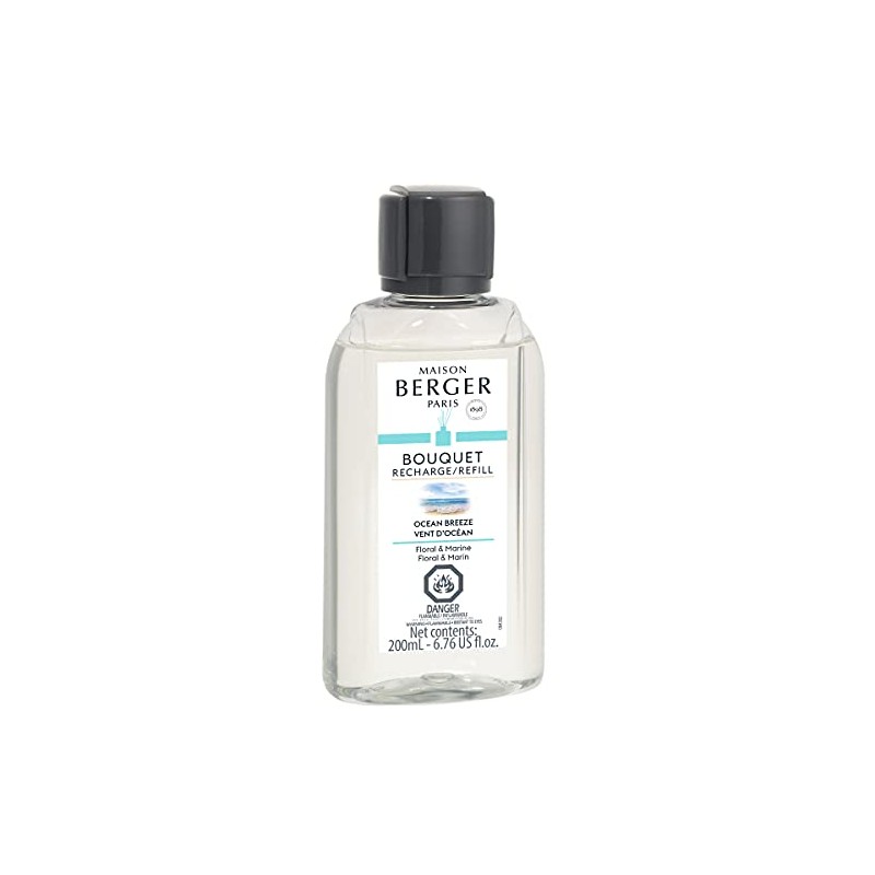 MAISON BERGER Reed Diffuser Refill Ocean Breeze 200ml/6.76 Fl.Oz