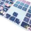 SANFORIN Silicone Keyboard Cover for Apple iMac Magic Keyboard with