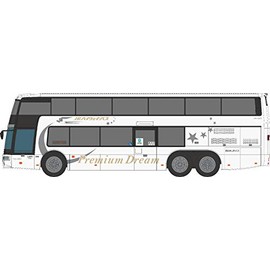 Popondetta 1/150 Bath Series Aero King West Japan JR Bus Premium Dream 8303 Diorama Product