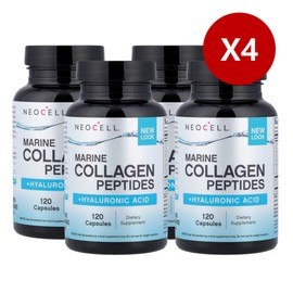 Neocell Marine Collagen Collagen Hyaluronic Acid, 120 tablets, 4 pieces / 네오셀 Neocell 마린 콜라겐 콜라겐히알루론산, 120정, 4개