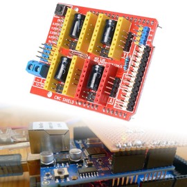 DollaTek V3 Engraver Shield 3D Printer CNC Expansion Card A4988 Driver Board for Arduino