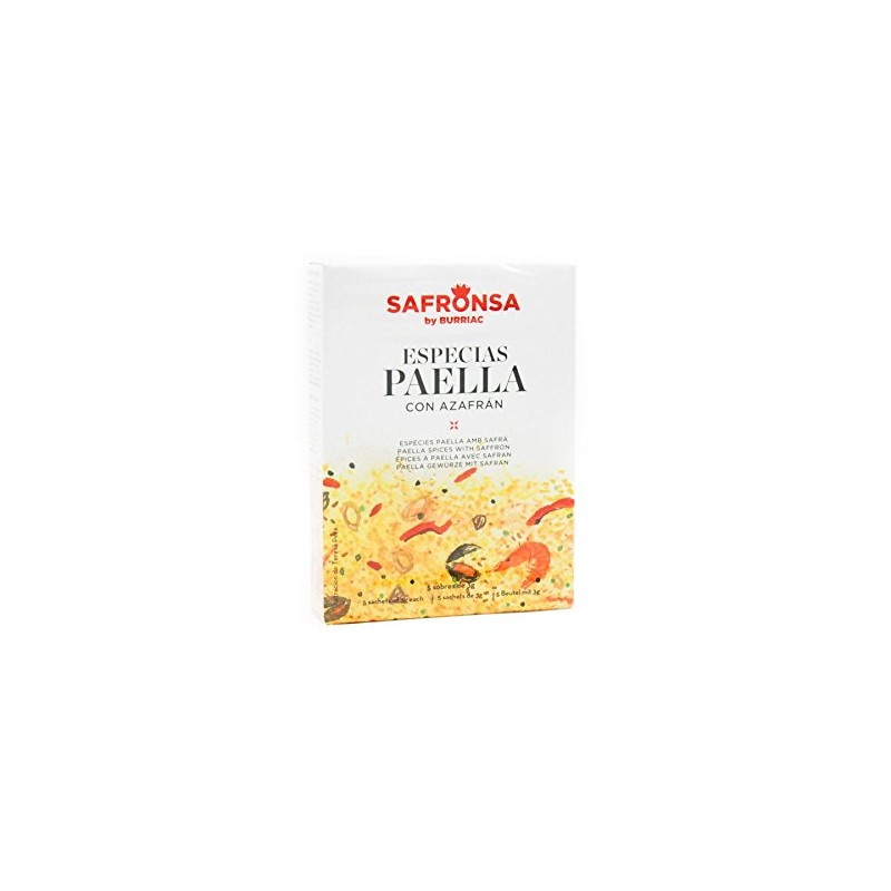 Paella seasoning sachets 15g