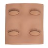 Replacement Eyelids for Lash Mannequin Head Removable Eyelids with Eyelashes