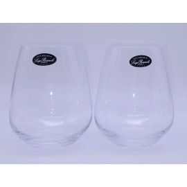 Luigi Bormioli NEW Luigi Bormioli Accademia Atelier Pinot Noir Stemless Wine Glasses - Set of 2