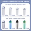Moukiween Replacement Cap for Owala Freesip Bottle, One Button Water