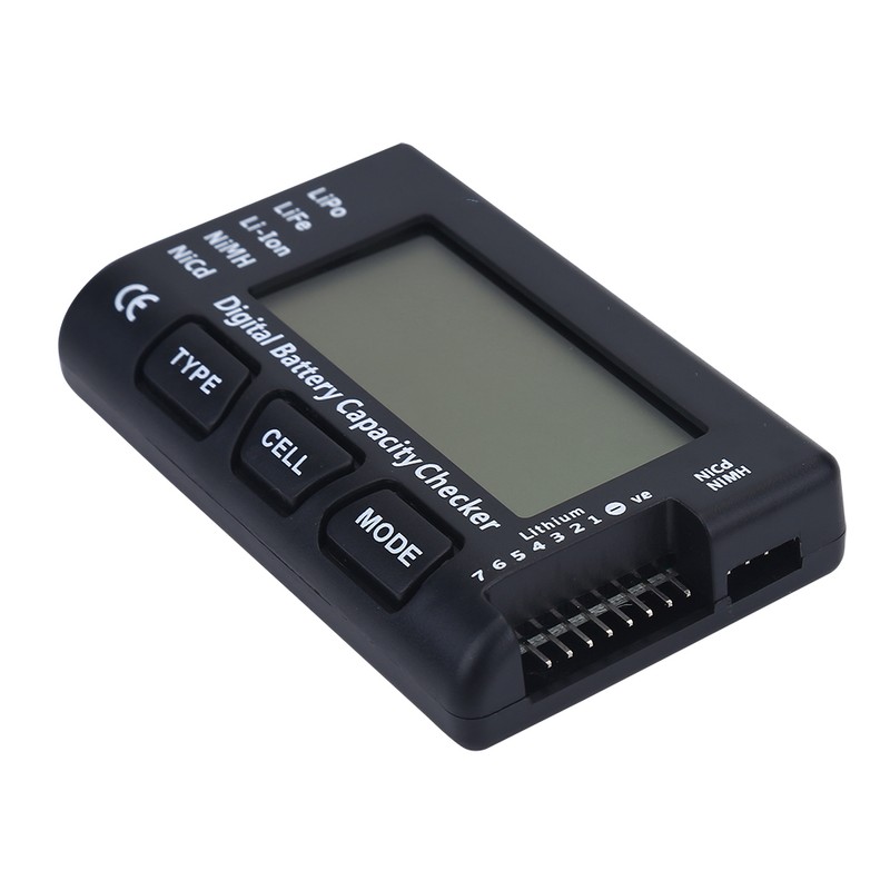 Digital Battery Capacity Checker Voltage Tester Detector for LiPo Li