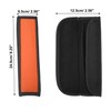X AUTOHAUX 2pcs Car Seat Belt Cover Neck Mat Faux