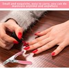 Acrylic Nail Clippers, Rustproof Nail Clippers for Acrylic Nails, Stainless