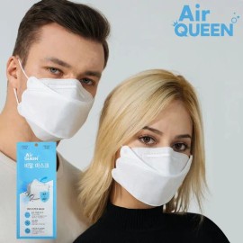 AirQueen [프레쉬힐] 에어퀸 KF-AD 비말차단마스크 대형 100매(2P*50개) [FreshHill] AirQueen KF-AD Large Splash-Blocking Mask 100 Sheets (2P*50 Pieces)