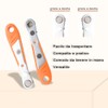Voarge 1/4 Inch Magnetic Ratchet Wrench with 10 Screwdriver Bits