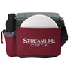Streamline Discs Cell Disc Golf Starter Bag (Burgundy/Black)