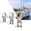 2/4 PCS Heavy Duty Marine 316 Stainless Steel Fixed Snap