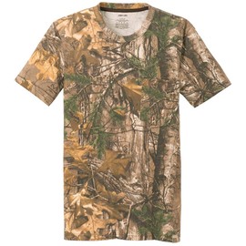 Joe's USA 100% Cotton Pocket T-Shirt Camouflage Hunting Shirt - Small