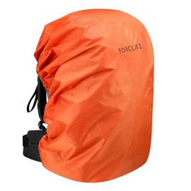 Forclaz Trekking Backpack Basic Rain Cover for 40/60 litres Capacity, Burnt Orange