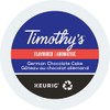 Timothy's World Coffee, German Chocolate Cake, K-Cup Portion Pack for