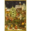 Mini Advent Christmas Card 24 Doors 105 x 155 mm