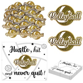 24 Set Volleyball Team Lapel Pin Gifts Include Volleyball Pins Inspirational Card Team Award Brooch Party for Sport Lover School Backpack Hat Decor Sport Gifts