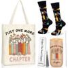 Yungyan Book Lovers Gifts Set Include Canvas Tote Bag 16oz