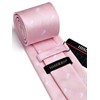 HISDERN Men's Ties Wedding Animal Pattern Handkerchief Classic Business Tie
