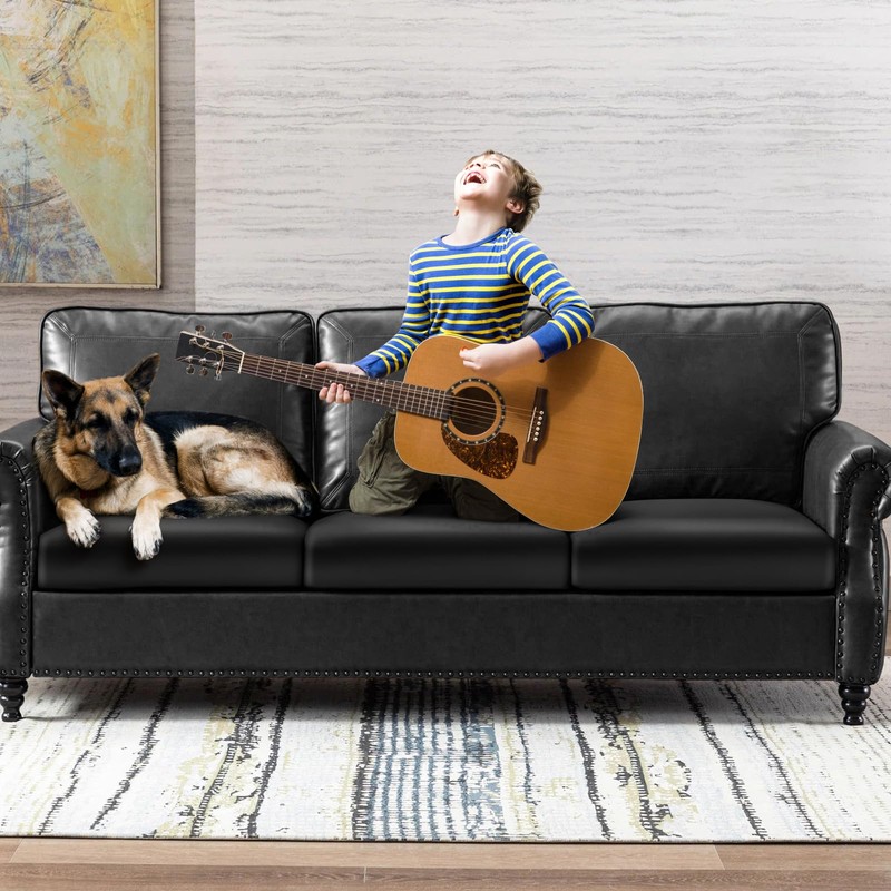 YISUN Waterproof PU Leather Couch Seat Covers, Stretch Individual Seat