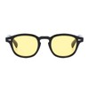 LJCZKA Classic Small Transparent Round Sunglasses Men Women Vintage Square