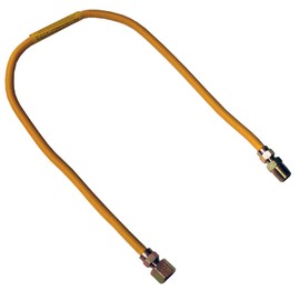 LASCO 10-1209 Flexible Coated Gas Appliance Supply Line, 36-Inch, 3/8-Inch OD Connector with 1/2-Inch MIP X 1/2-Inch FIP Fittings