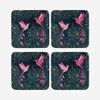 Sara Miller India Collection Hummingbird Paradise Coasters Set of 4