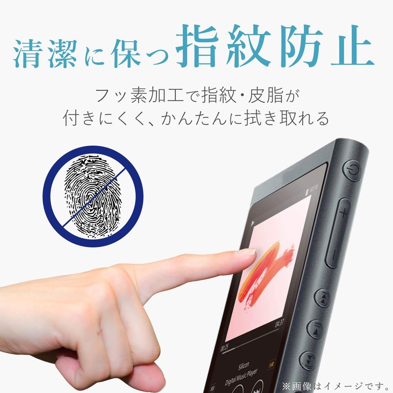 ELECOM Walkman A 2018 NW-A50 Series Compatible Protective Film Blue