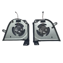 New Genuine CPU+GPU Cooling Fan Replacement for ASUS ROG Zephyrus M16 (2022) GU603 GU603ZE GU603ZM GU603ZW GU603ZX 13NR08R0T02011, 13NR08R0T03011, 12V Fan