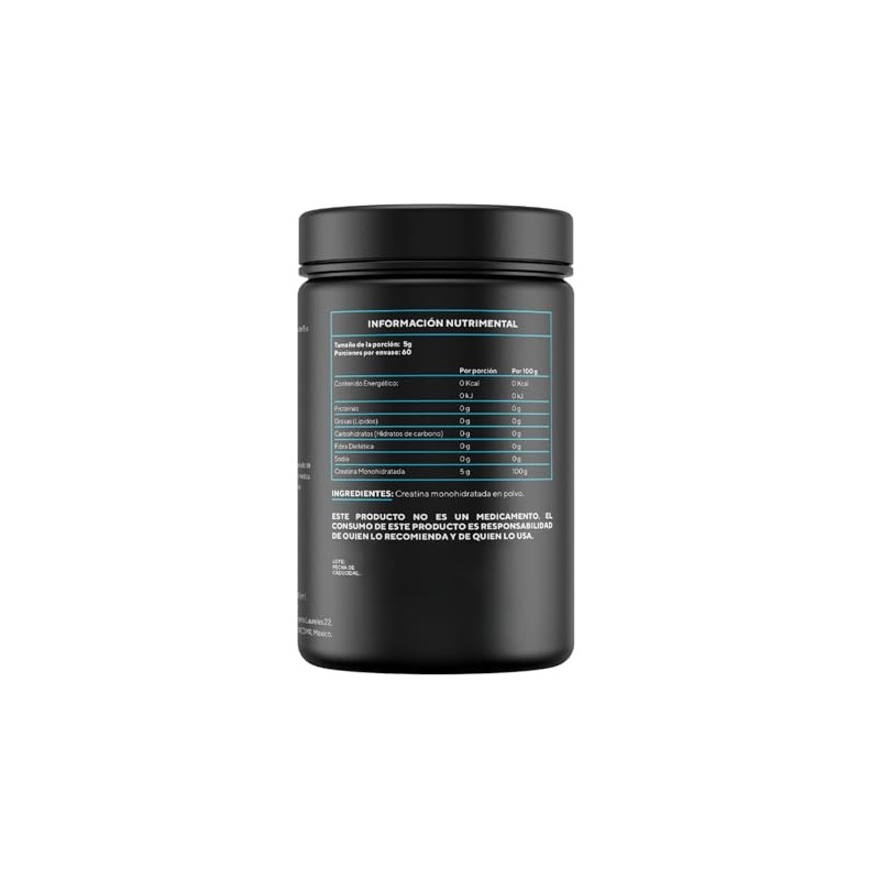 DUMO LABS | Creatina Monohidratada de Alta Pureza en polvo