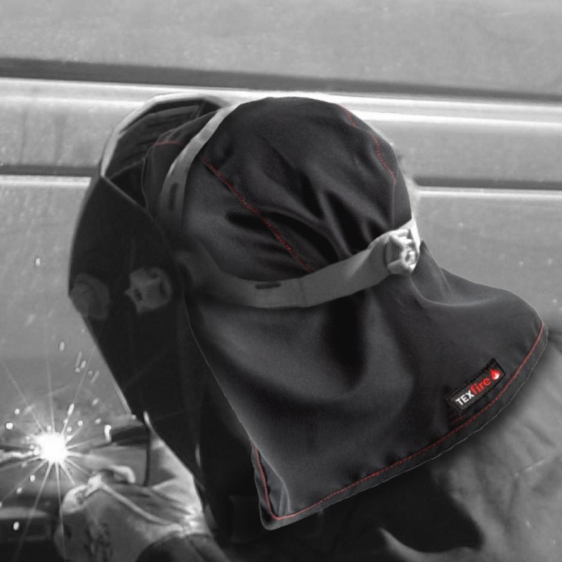 TEXFIRE | Flame retardant hood for welders, breathable, washable and