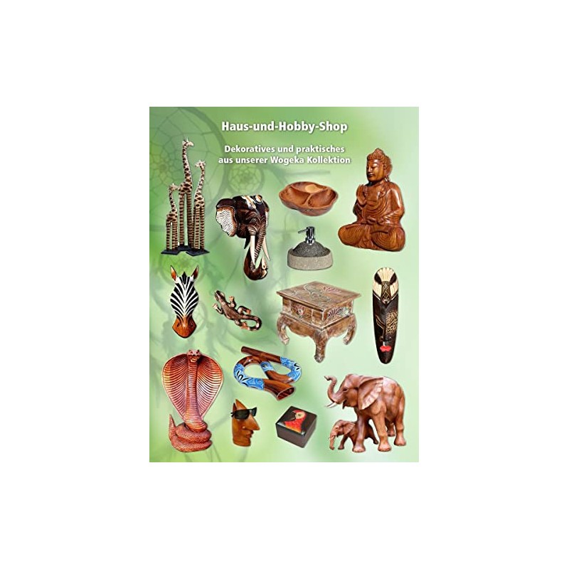 Wogeka Super Beautiful 20 cm Hand Bottom Buddha Meditation Wood