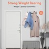Optish Coat Rack Wall Mount, 2 Pack Coat Hooks Wall