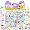 Calcomanías hinchadas originales de Squishmallows, 33 calcomanías de papelería, tema
