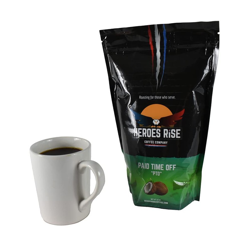 Hereos Rise 16 oz Gourmet Ground Coffee (Paid Time Off