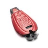 Vitodeco Genuine Leather Smart Key Fob Case Cover Protector with